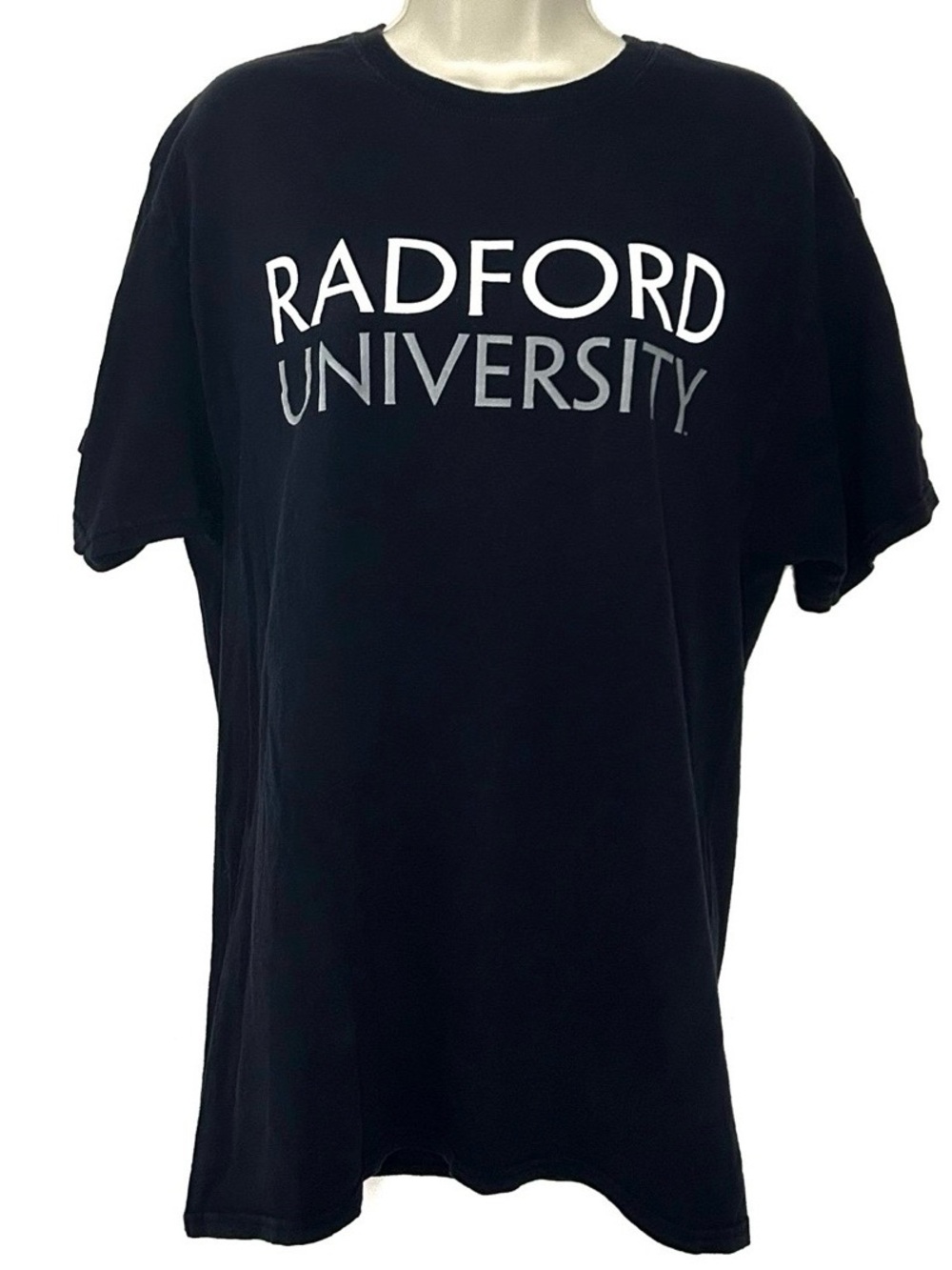 Champion Navy Blue Radford University Crewneck Tee